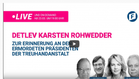 Detlev Karsten Rohwedder - Zur Erinnerung an den ermordeten Präsidenten der Treuhandanstalt